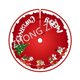 thumbnail image 1 of Falda redonda personalizada de alta calidad al por mayor del árbol de Navidad de la estera del árbol de Navidad de encargo, 1 of 4