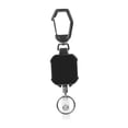 thumbnail image 3 of Liebre retráctil estable de carrete de soporte de insignia para caminar con mochilero de pesca negro, 3 of 8