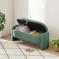 thumbnail image 5 of Bedroom Storage Bench With Large Storage3D Lamb Fleece Fabric Ottoman Bench For LivingBedroom, 5 of 9