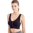thumbnail image 1 of Top de fitness Minnieouse sujetador deportivo push-up negro S, 1 of 6