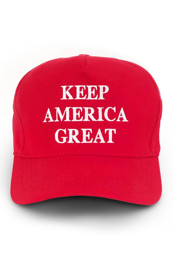 Red President Donald Trump  2020 Keep America Great Hat Cap 