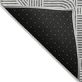 thumbnail image 3 of Addison Rugs Chantille Indoor/Outdoor Transitional Lines Gray Washable Rectangle Rug, 5' x 7'6", 3 of 6