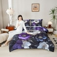 thumbnail image 4 of Castle Fairy Luxury Flowers Girl Twin Comforter Sets,Bling Crystal Floral Bedding Set, 4 of 8