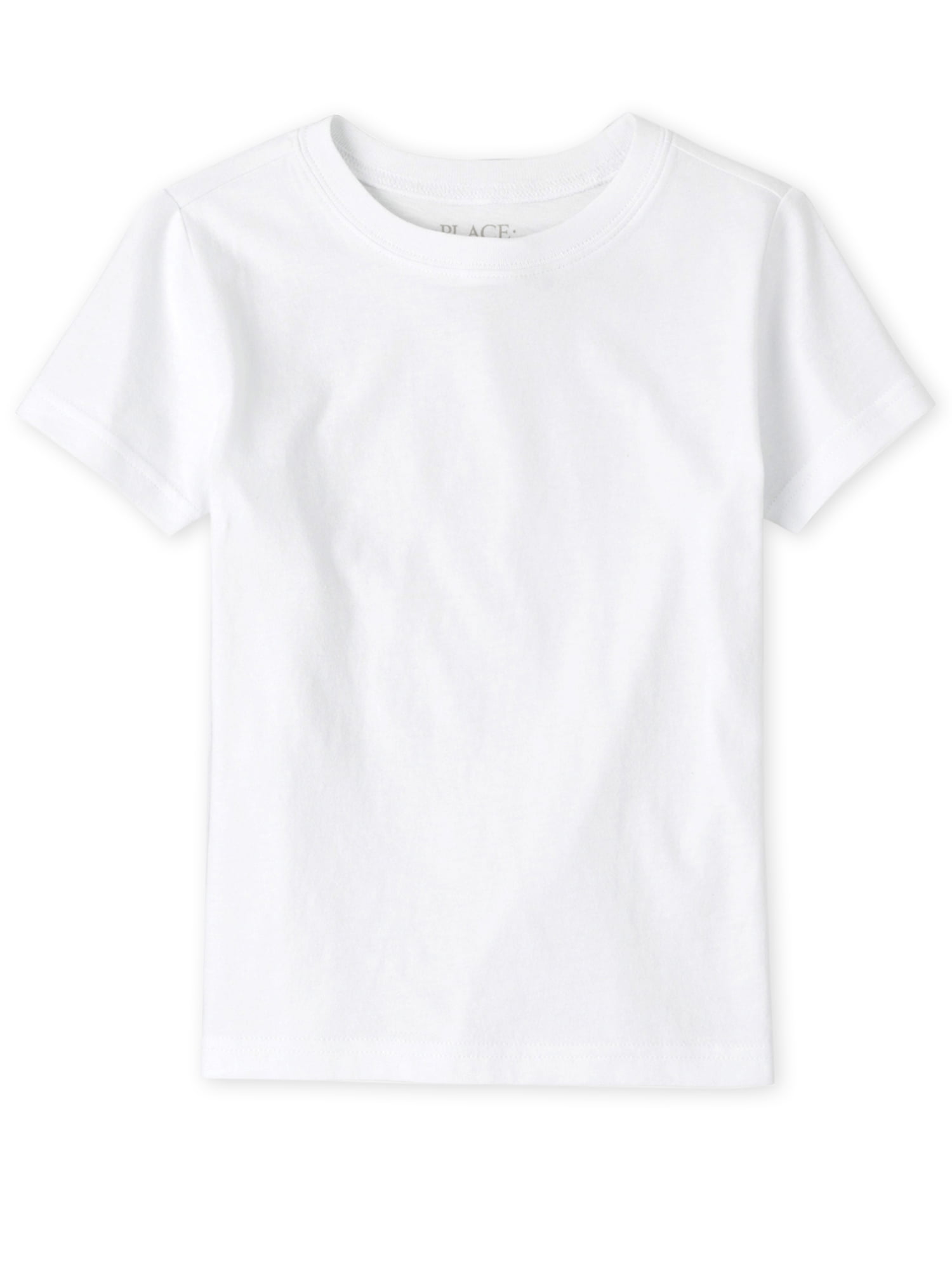 The Children's Place Boys Short Sleeve Undershirt, 6-Pack, Sizes XS-XXL
