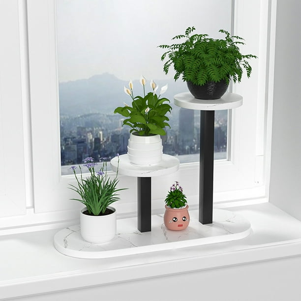 Soporte para Plantas de Varios Niveles, a Prueba de Fallos, para Macetas, Exhibidor de Flores, Ideal para La Decoración Del Hogar, Sala de Estar, Jardín U Oficina.