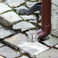 thumbnail image 3 of Shisuyan Downspout Drain Gutter Guard Downspout Filter Stainless Steel Gutter Guard Filter, 3 of 9