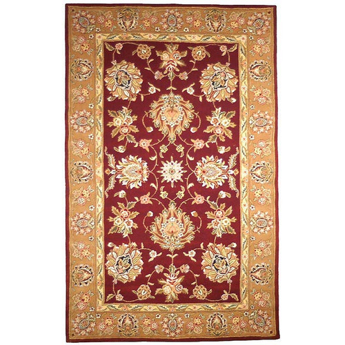 Red Gold Rug Safavieh Traditions Masterpiece Red/Gold Area Rug - Walmart.com