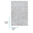 thumbnail image 3 of Livabliss Area Rugs for Living Room, 8x10 Beckham Traditional Ice Blue Rug, Bedroom Dining Room Home Decor Stain Resistant Carpet (7'10" x 10'2"), 3 of 5