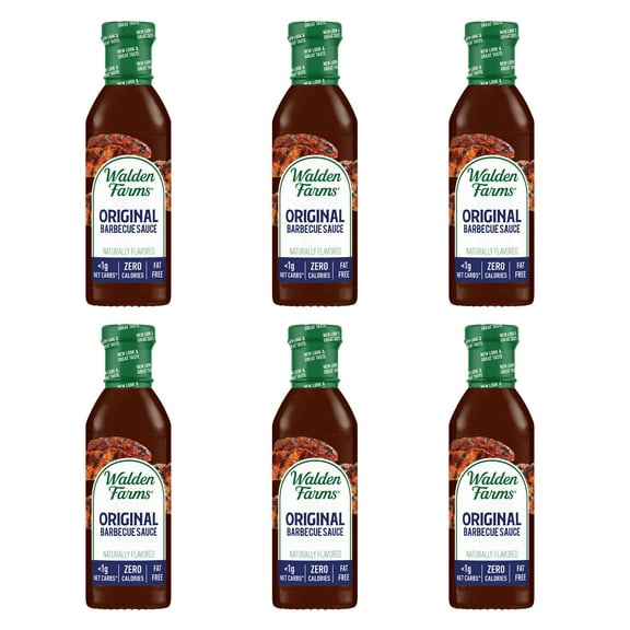 Walden Farms Sauce Barbecue Calorie Free, 12-Ounce Bottles (Pack of 6)