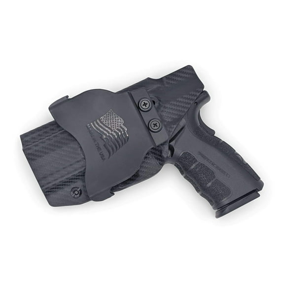 Rounded Springfield XD 4.0" Full Size Service Model OWB KYDEX Paddle Holster
