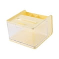 thumbnail image 2 of Organizador de Pañuelos Faciales, Organizador de Pañuelos, Soporte para Caja de Pañuelos, Caja de Almacenamiento de Papel para Restaurante, Baño, amarillo perfecl Estuche de pañuelos, 2 of 8