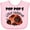 AD-Pink, variant on Inktastic Pop Pop's Little Ladybug Boys or Girls Baby Bib