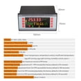 thumbnail image 2 of Led Color Screen Automatic Incubator Controller Egg Incubator Controller Machine Poultry Egg Automatic Digital Temperature And Humidity Controller For Egg Incubation Hatching Device With 5 H, 2 of 6