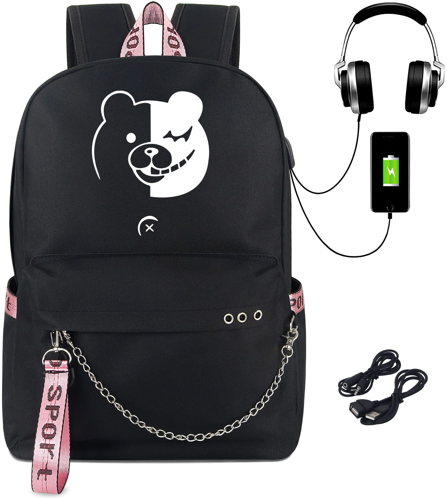 Monokuma backpack hot sale