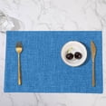 thumbnail image 1 of Cagogo Western Style Table Runner Placemats, Double Sided Heat Insulating Leather Place Mat, Decorative Dining Table Protector, Washable Nylon Table Cover for Kitchen Dining Room and Party Dinner,, 1 of 6