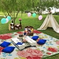 thumbnail image 3 of Picnic Blanket Waterproof 80"x60" Large Outdoor Foldable Pioneer Thicker Machine Washable Beach Blanket Waterproof Picnic Mat Portable for Picnics, Camping, 3 of 6