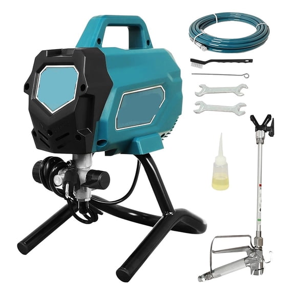 Airless Paint Sprayer 0.32GPM Paint Sprayer for Home 3300psi High Efficiency Airless Sprayer 750W Electric Paint Sprayer ,Easy to Use