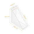 thumbnail image 2 of 8Pack Corner Protectors 20x70mm Plastic Right Angle Corner Guards Cushion, White, 2 of 6