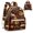 Autumn Reading Pumpkin Print, variant on Polyester Fashion Backpack Purse, Adjustable Daypack for Travel Daily Use, Blue Butterfly Women's Small Backpack