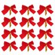 thumbnail image 1 of CHAO 12 piezas de hebillas rojas para árboles de Navidad, hebillas para árboles de Navidad, hebillas para árboles de Navidad, decoraciones para árboles de Navidad, decoraciones doradas para árboles de, 1 of 3