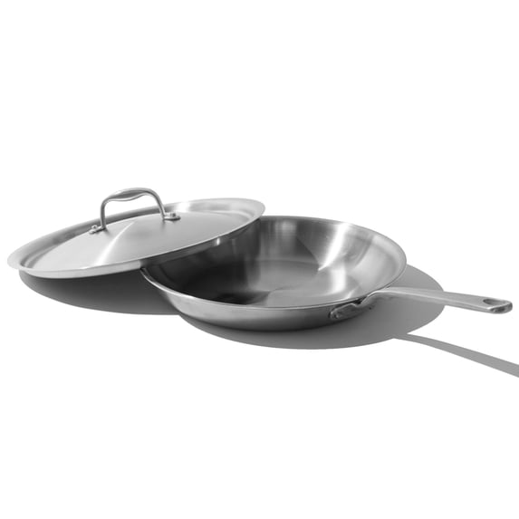 Made In Cookware - 12-Inch Stainless Steel Frying Pan With Lid