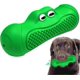 thumbnail image 1 of Dog Toy, Indestructible Dog Toy, Squeaky Rubber Dog Toys, Interactive Dog Toys for Cleaning Teeth of Small, Medium and Large Dogs(Green), 1 of 5