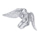 thumbnail image 4 of Estatua de ala de ángel, estatua de ala de ángel plateada, escultura de resina, adorno de escritorio, integración perfecta, 4 of 12