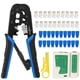 thumbnail image 1 of Kit de herramientas de crimpado YWNEGWE RJ45 Ethernet RJ11 RJ12 con comprobador, 1 of 7