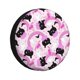 thumbnail image 1 of Fotbe Pink Girl Halloween Funda de Llanta de Repuesto con Estampado, Engrosada, Ajuste Universal para Jeep, Remolque, RV, SUV, Camión-15 inch, 1 of 6
