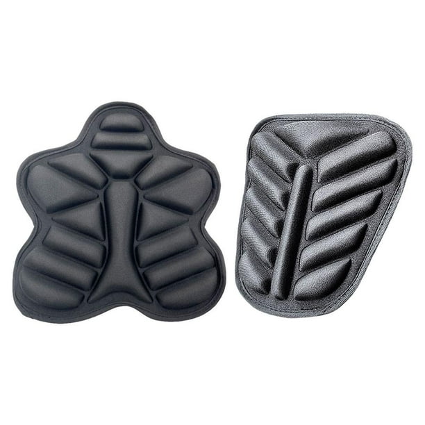 SGACAI Almohadilla de gel para asiento de motocicleta con absorción de impactos, cómoda para conductor y pasajero