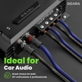 thumbnail image 5 of GearIT Pro Series 14 AWG Speaker Wire, Great Use for Home Theater and Car Audio, Black/Blue, 100 Feet / 30 Meters, 5 of 9