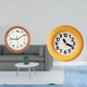 thumbnail image 2 of Reloj de pared con pájaro cantor, analógico, contemporáneo, silencioso, colgante, decorativo, redondo, de madera, para cocina, comedor, dormitorio, de, 2 of 8
