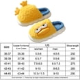 thumbnail image 4 of Pantuflas pato felpa FLhrweasw invierno peludas Suaves divertidas amarillo 38-39, 4 of 9
