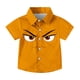 thumbnail image 3 of Blusa y camisa de manga corta con cuello vuelto para niños y niñas, moda, estampado bonito con bolsillo, camisa informal de manga corta para niño., 3 of 8