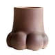 thumbnail image 5 of Jarrón de cerámica con forma de garra de gato, decorativo, versátil, elegante y contemporáneo. Marrón, 5 of 9