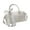 White, variant on Shoulder Bag for Womens Crossbody Bags with Removable Straps Pu Leather Clutches Handbags Purses with Zipper Closure