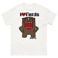 thumbnail image 1 of Domo I love nerds t shirt grunge emo scene-M, 1 of 2