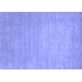 thumbnail image 1 of Ahgly Company Indoor Rectangle Solid Blue Modern Area Rugs, 7' x 10', 1 of 4