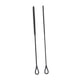 thumbnail image 2 of 2 cepillos limpiadores de pajitas de silicona, cepillo largo para pajitas, cepillo flexible para limpiar pajitas. Negro, 2 of 9