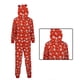 thumbnail image 2 of Jumpsuit de la casa de Navidad Pijamas con capucha impresa de manga larga para mujer kenally  AP000325-07, 2 of 7