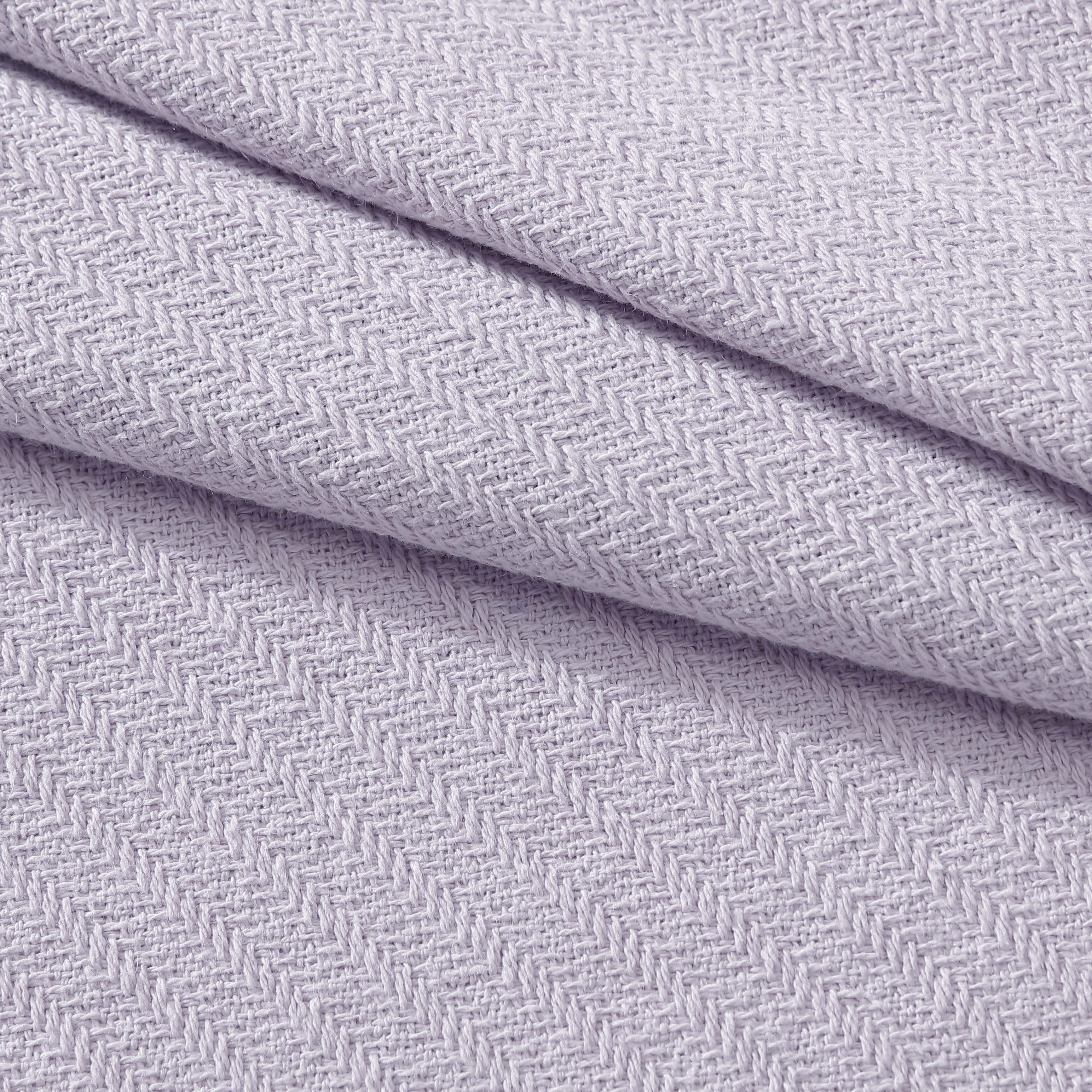 Beatrice Home Fashions, GOTS Organic Cotton Blanket, Full/Queen, Orchid