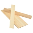 thumbnail image 1 of Uxcell 10Pcs Tiras de Madera, Palitos de Madera Delgados 5/64" x 1‑5/8" x 12" Dowel de Madera Sin Terminar para Manualidades DIY y Modelado - 2x40x300mm, 1 of 7