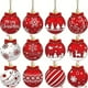 thumbnail image 3 of Adornos navideños de madera para colgar, bolas de Navidad, muñeco de nieve, manualidades para árbol de Navidad, regalos de Año Nuevo para el hogar, 3 of 5