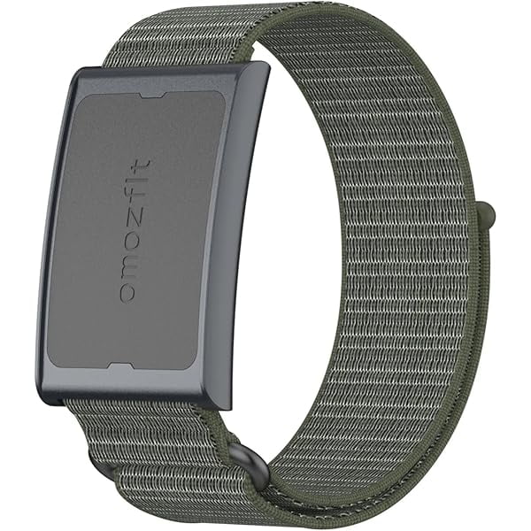 wonima11 Wristband for Amazfit Helio Strap Fitness Tracker, Quick Release Stretchy Velcro Nylon Loop Band