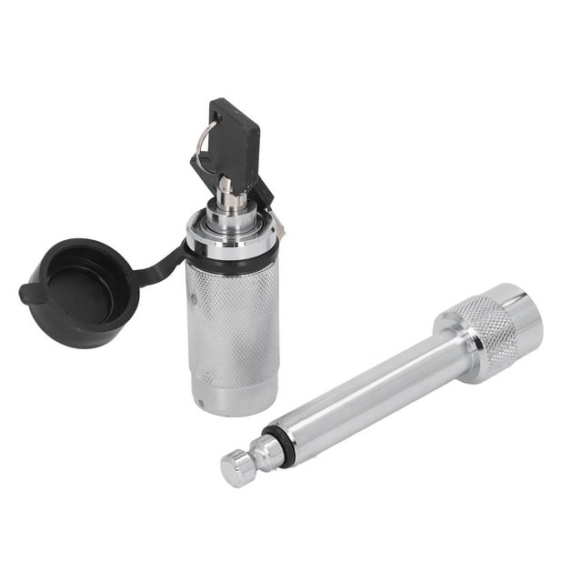 Trailer Hitch Lock 5/8 Diameter 3 Inch Length with Keys, Receiver Pin Lock Set for Class III IV 2in 2-1/2in for Truck Car Ship