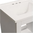 thumbnail image 2 of 19" W x 17" D Laine Vanity with Composite Top - White, 2 of 2