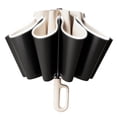 thumbnail image 1 of plegable automático, sombrillas fuertes de 8 costillas, sombrillas de lluvia para playa al aire libre , Biege, 1 of 8