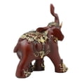 thumbnail image 5 of Ebros Thai Buddhism Decorated Feng Shui Elephant With Trunk Up Left Facing Figurine, 5 of 7