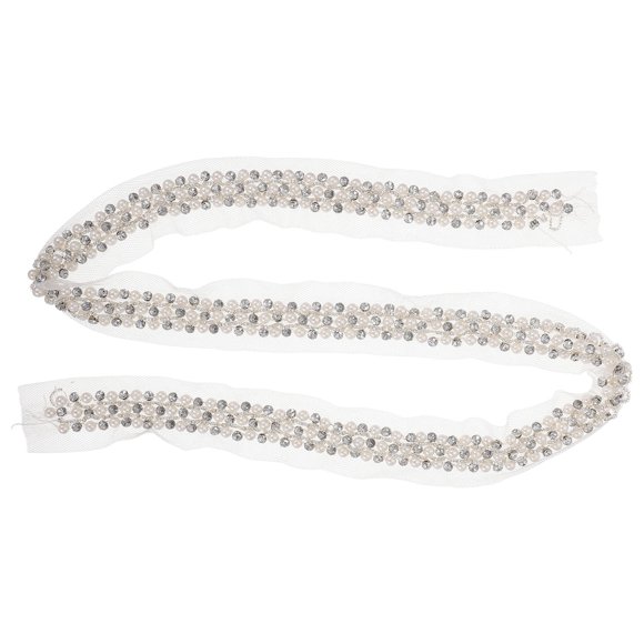 GARVALON delicate lace trim Decorative Lace Trim White 1Pack for DIY Craft