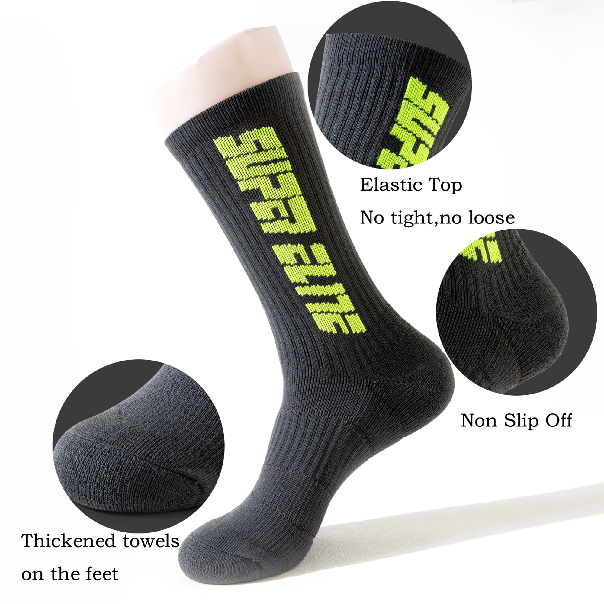 Bas Enfant 10 Ans Soccer Socks OLCHEE Boys Sock Basketball Soccer